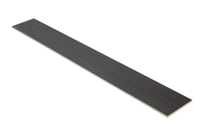 HPL tegentrede Night Ash - 1,5 meter