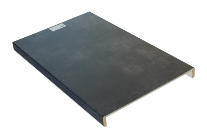 HPL overzettrede Blue Steel - 1 meter