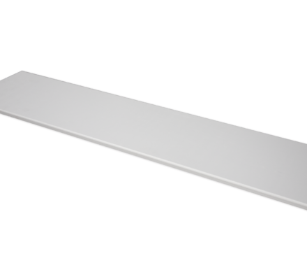 MDF tegentrede wit gegrond - 1,5 meter
