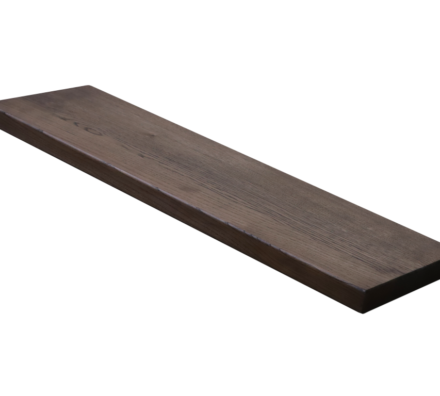 Eiken traptreden op maat - Chocolate
