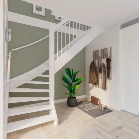 Trappen Genk - onderkwart trap